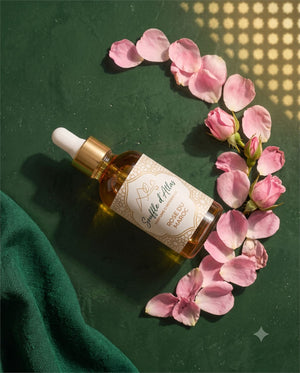 Huile à brûler Rose du Maroc