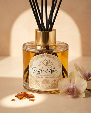 Parfum d'Intérieur Caramel Orchidée - Souffle d'Atlas