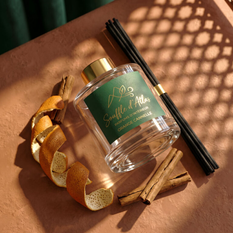 Parfum d'Intérieur Orange Cannelle - Souffle d'Atlas
